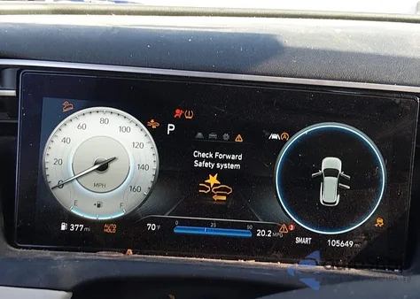 2022 Hyundai Tucson Sel z USA, uszkodzony, nr VIN 5NMJC3AE6NH096490